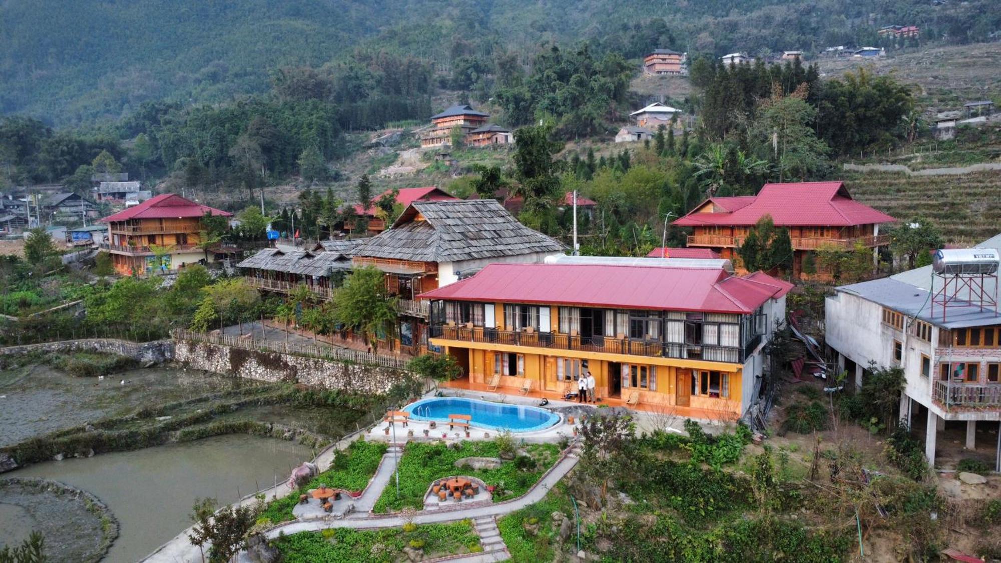 Sau Meo Mountain View Hotel Sa Pa Exterior photo