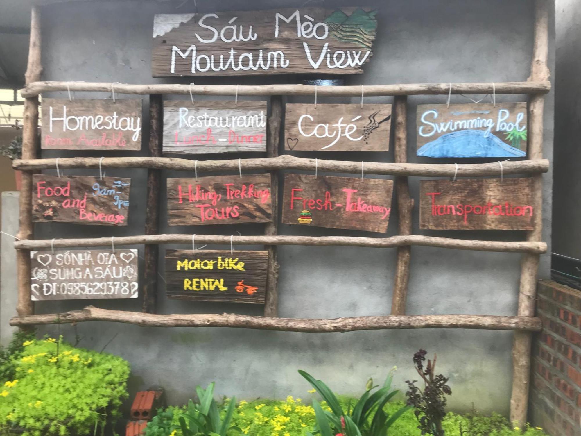 Sau Meo Mountain View Hotel Sa Pa Exterior photo