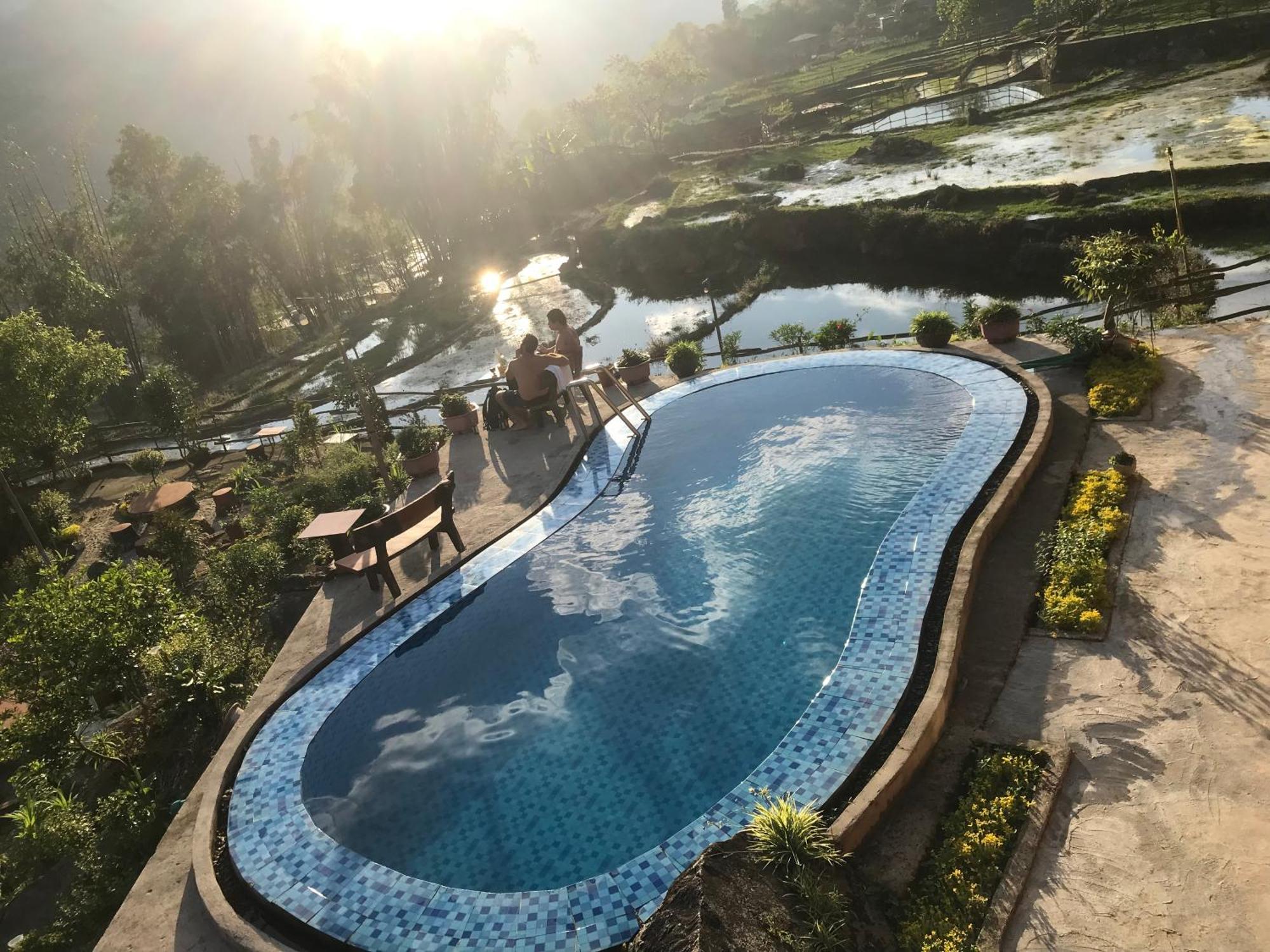 Sau Meo Mountain View Hotel Sa Pa Exterior photo